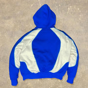 Fashionable Contrast Color Print Long Sleeve Hoodies
