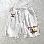 Fashion trend printing casual sports shorts