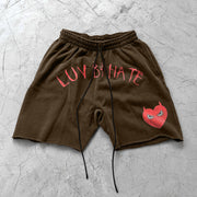 Retro fashion personality casual loose shorts