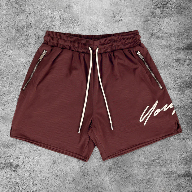 Temperament noble luxury casual retro shorts