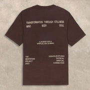 Personalized stylish letter round neck T-shirt