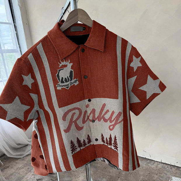 Boy Scouts of America Overlay Tapestry Shirt Jacket