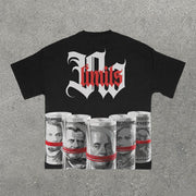 Money Print Short Sleeve T-Shirt