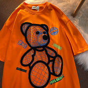 Neresum bear oversize loose short sleeve T-shirt