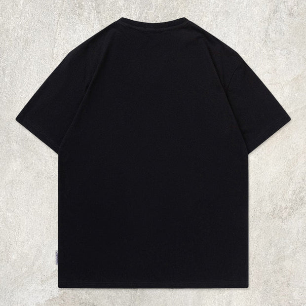 Fluorescent Bow Letters Graphic Tee