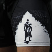 Isaiah 43:2 Print Double Layer Shorts