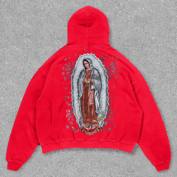 Virgin Mary Oversized Hoodie