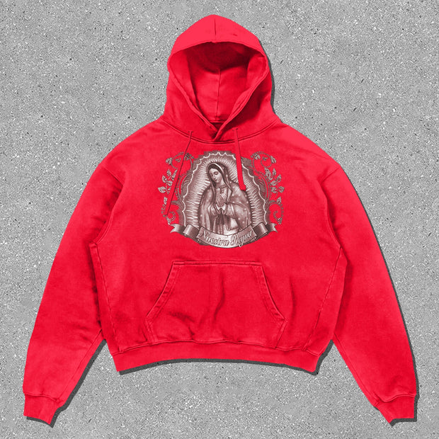 Virgin Mary Oversized Hoodie