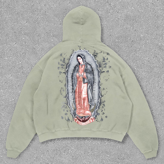 Virgin Mary Oversized Hoodie