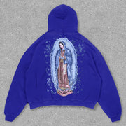 Virgin Mary Oversized Hoodie