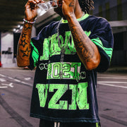 Casual Street Retro Printed T-shirt