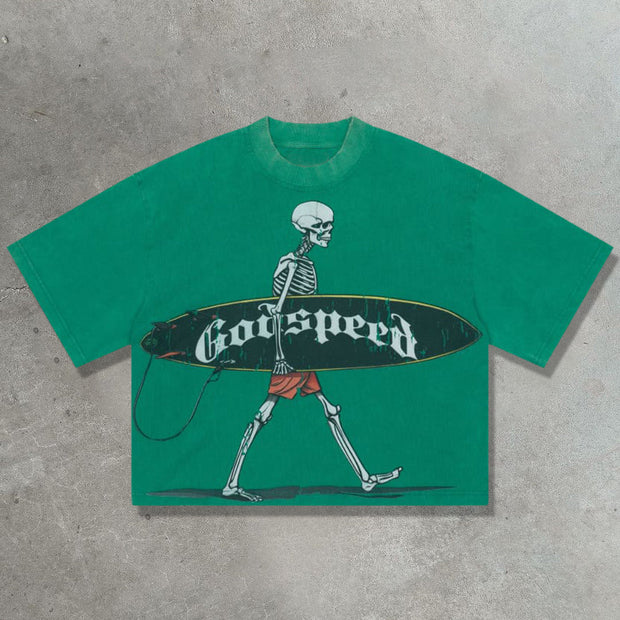 Hip Hop Street Skateboard Surf T-shirt