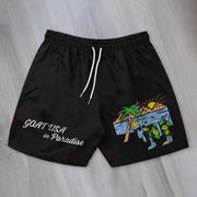 Personality trendy casual retro shorts