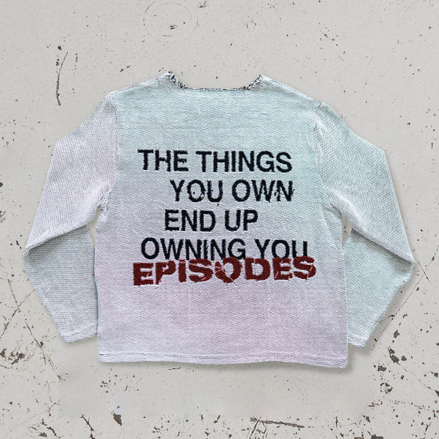 Retro Hip Hop Trendy Casual Street Sweatshirt