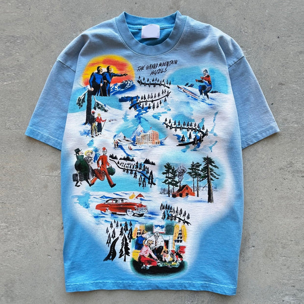 Casual personalized printed oversized T-shirt