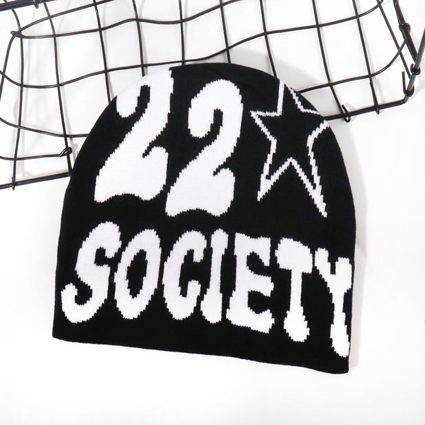 22 Number Single Knitted Hat