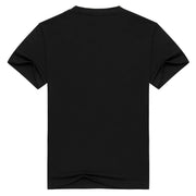 Street style tiger print short-sleeved T-shirt