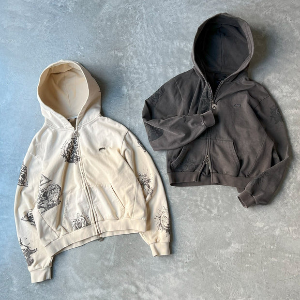 Lucky Casual Street Zip Hoodie