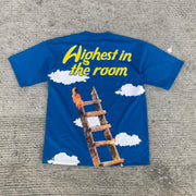Casual personalized printed loose T-shirt