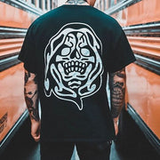 Street style personality printed T-shirt