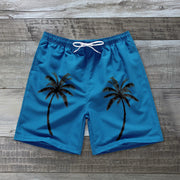 Coconut print casual swimming shorts
