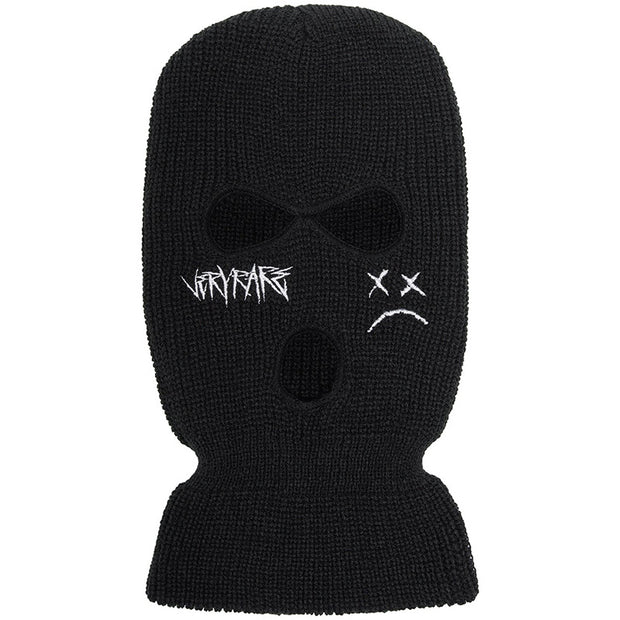 Fashion three-hole hat warm ski mask