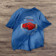 Personalized printed fashion short-sleeved T-shirt