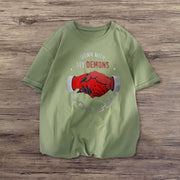 Personalized printed fashion short-sleeved T-shirt
