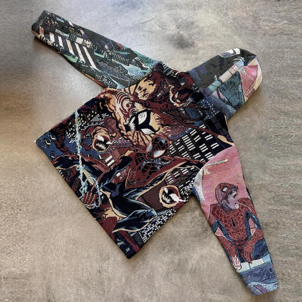 Vintage Statement Tapestry Hoodie
