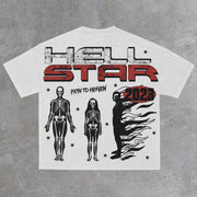 Soul Separation Casual Street Short Sleeve T-Shirt