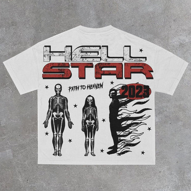 Soul Separation Casual Street Short Sleeve T-Shirt