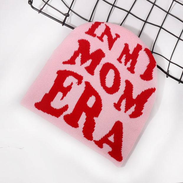 Personalized hip-hop trend ERA letter knitted hat
