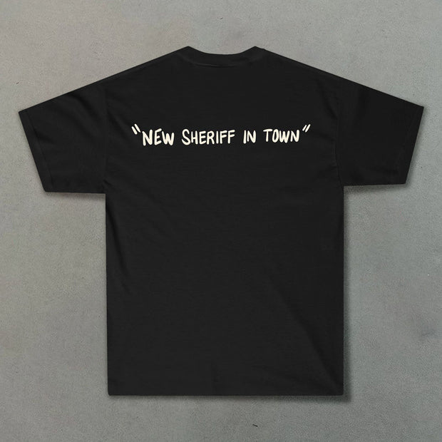 Trendy brand hip-hop casual short-sleeved T-shirt