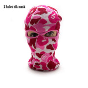 Camouflage casual street three-hole hat
