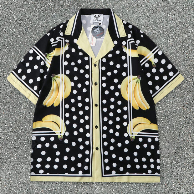 Casual Beach Trend Brand Loose Short Sleeve Shirt Shorts Suit