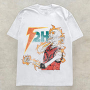 Statement Crew Neck Skull T-Shirt