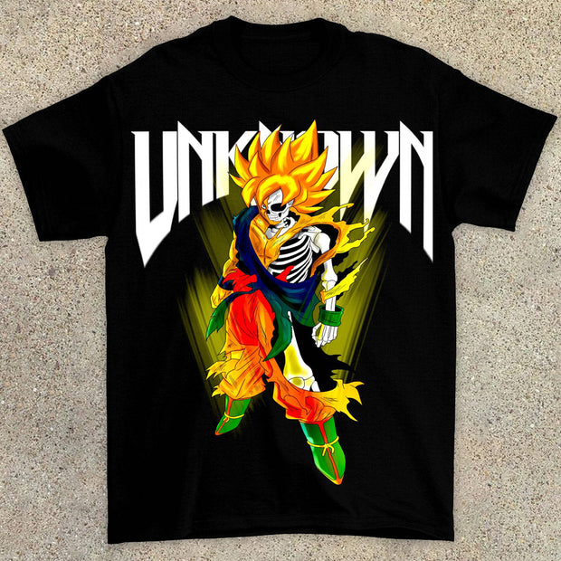 Casual Anime Print Oversized T-shirt
