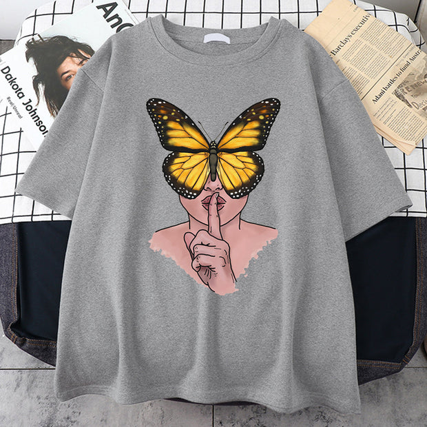 Personalized printed loose T-shirt