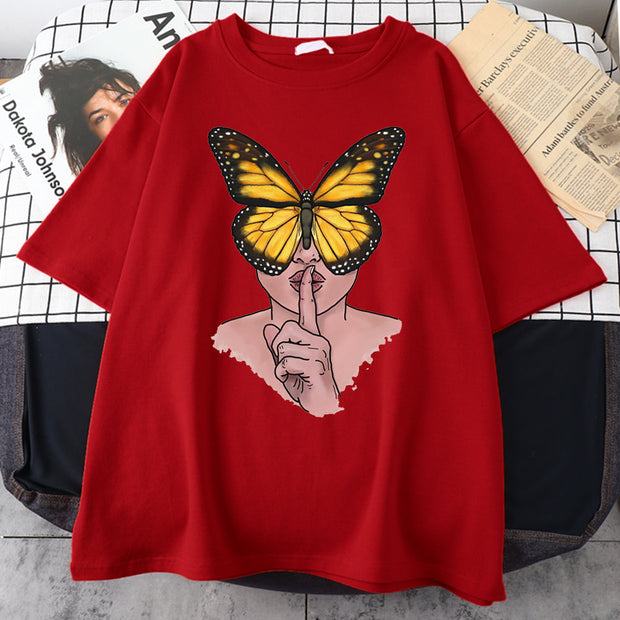 Personalized printed loose T-shirt