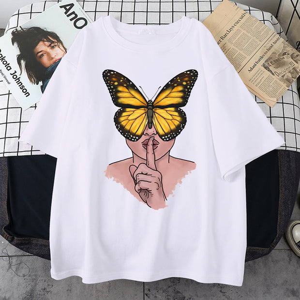 Personalized printed loose T-shirt