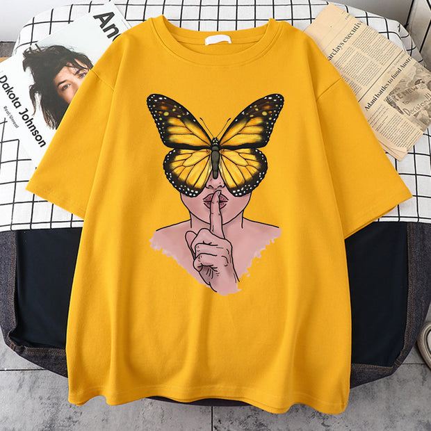 Personalized printed loose T-shirt