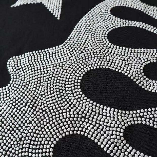 Casual printed casual short-sleeved T-shirt