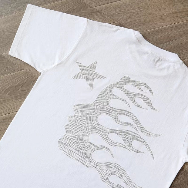 Casual printed casual short-sleeved T-shirt
