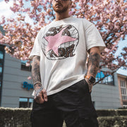 Fashion Preppy Loose Crew Neck T-Shirt