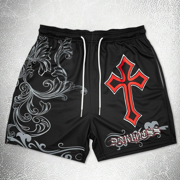 Hip Hop Cross Trendy Street Shorts