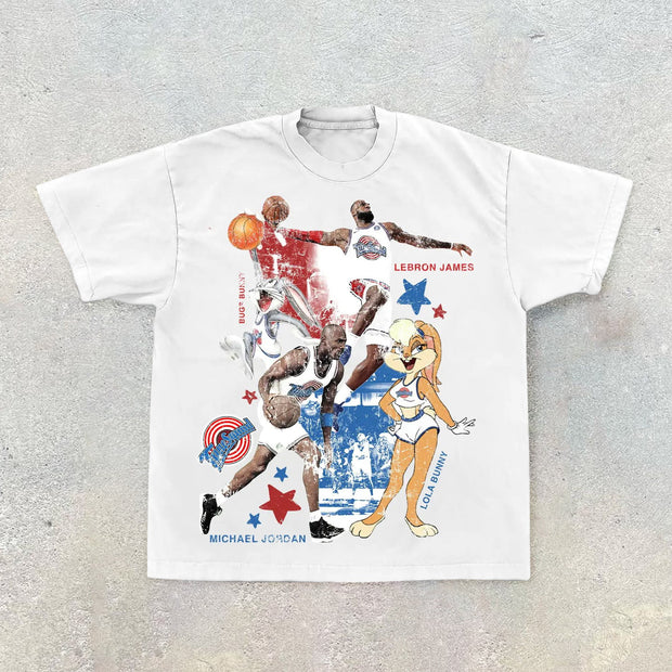 Hip-hop trendy street short-sleeved T-shirt