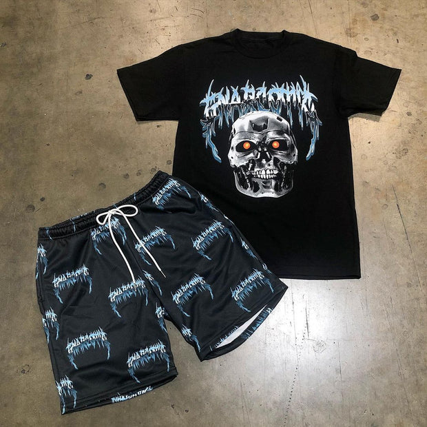 Skeleton Vacation Two-Piece Set
