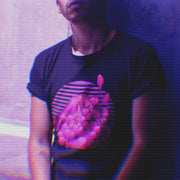 FUJI Cyberpunk Print Short Sleeve T-Shirt