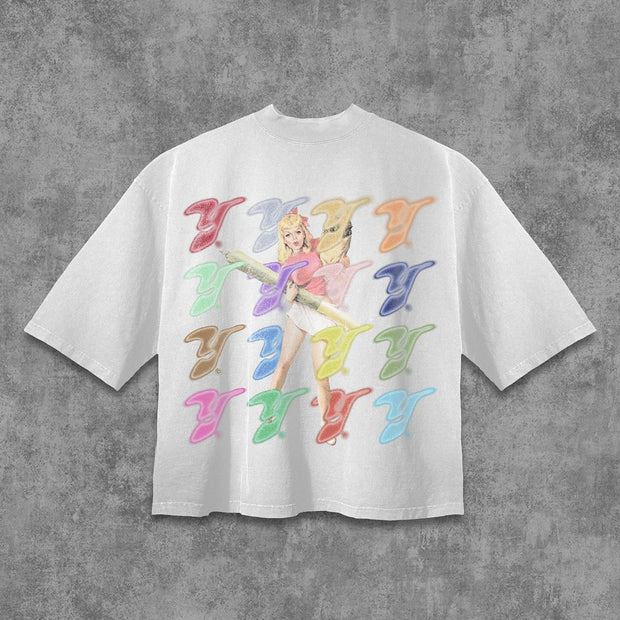 War Casual Retro Street T-Shirt