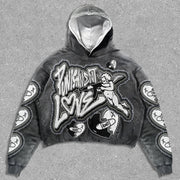 Angel Vintage Oversized Hoodie